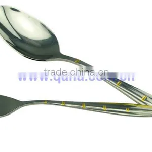 Factory Direct Qana Stainless Steel Cutlery Set With Mirror Polish for Euro Market thumbnail-3