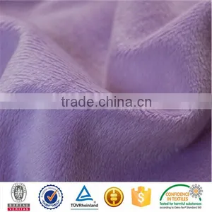100 Polyester Knitted Tricot Brushed Lint Brush Fabric thumbnail-5
