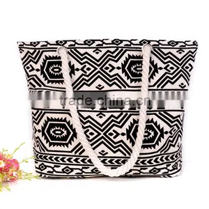 2016 Wholesale Beach Bags Canvas Beach Bag thumbnail-1