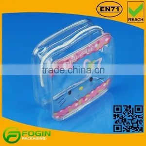 Ziplock Printed Pvc Mini Cosmetic Bag thumbnail-1