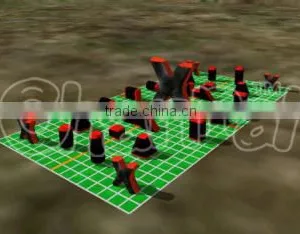 Commercial Inflatable Paintball Obstacle Field/area, Inflatable Paintball Bunkers thumbnail-1