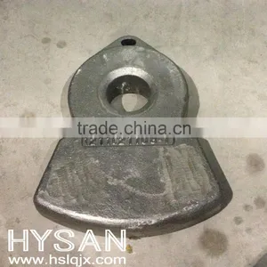 High Chrome Board Crusehr Hammer Crusher Machine Spare Parts Foundry thumbnail-3