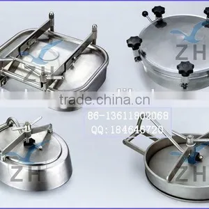 Food Grade Stainless Steel Tank Truck Manhole Cover thumbnail-1