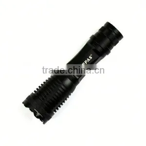 S3 Super Bright Rechargeable Mini Zoom Led Tactical Torch Flashlight thumbnail-4