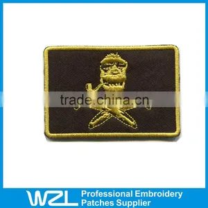 Wholesale Embroidered Patches Woven Patch Badge thumbnail-4