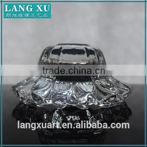 LX-Z164 Flower Petals Design Daisy Crystal Candle Holder thumbnail-5