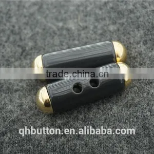 Chinese Wenzhou Button Factory Direct Resion Plus Metal 2-holes Toggle Button for Clothing thumbnail-3