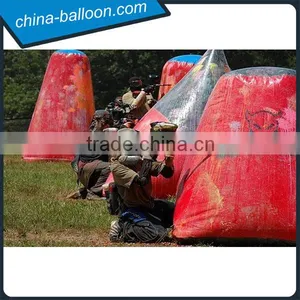 Outdoor Inflatable Obstacles Paint Game,inflatable Air Bunker for Game thumbnail-1