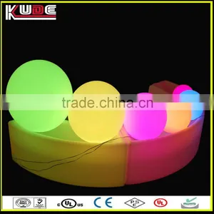 Rechargreable Multicolors Changing PE Plastic LED Ball for Pools and Garden thumbnail-1