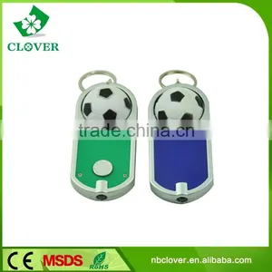 ABS Material Keychain Flashlight 1 Led Plastic Keychain Led Light thumbnail-1