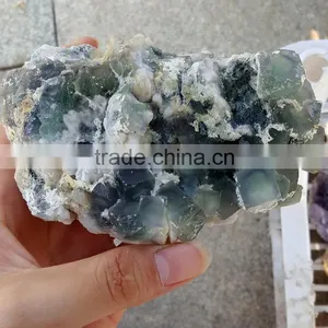 Wholesale Beautiful Purple and Green Fluorite Crystal Specimen for Decoration thumbnail-2