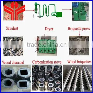 Charcoal Briquette Press Machine Sawdust Briquette Press Machine +8615896531755 thumbnail-1