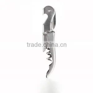 Bar Tools Wine Bottle Opener Wine Corkscrew Metal Stainless Steel Waiter's Wine Opener With Knife thumbnail-2