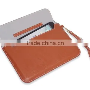 PU Leather Envelope Pouch for Tablet With Stand and Strap Universal Design thumbnail-4