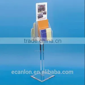 Floor Standing Acrylic Brochure Holder thumbnail-1