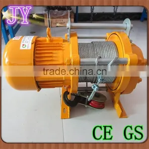 Hot Sale 500kg-1000kg Wire Rope Electric Motor Hoist/Electric Winch thumbnail-3