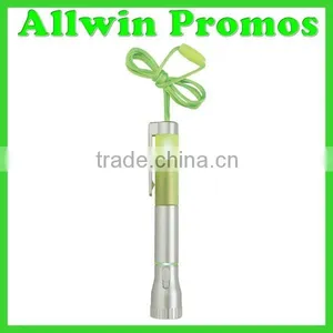 Custom Logo Flashlight Ballpoint Pen thumbnail-6