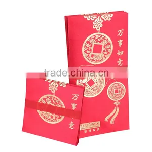 Luxuries Give Away Chinese Red Packet Gold Stamping Money Envelopes thumbnail-4