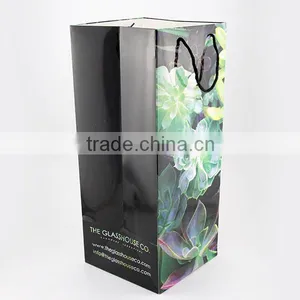 Competitive Price Full Color Paper Hand Bag With Handle thumbnail-1