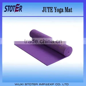 COLORFUL Best Quality JUTE YOGA MAT thumbnail-1