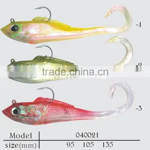 Swimbait Imbeded Lead Soft Shad Lure thumbnail-1