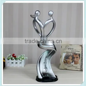 Abstract Decor Resin Lover Sculpture for Home Decoration thumbnail-3