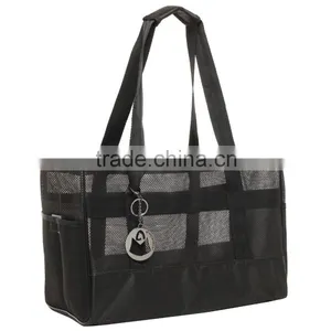 Felt Tote Mesh Hand Bag thumbnail-1