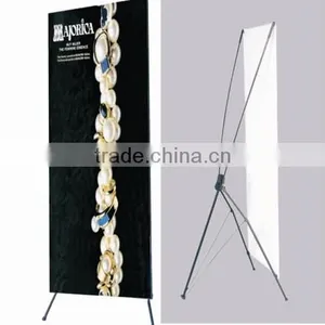 120*210cm Big Size Aluminum Economic x Stand System thumbnail-1