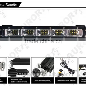 Aurora 4" Slim Led Scene Light 4x4 Atv Led Light Bar thumbnail-4