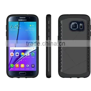 2016 New Arrival 2 in 1 TPU+PC Hybird Heavy Duty Armor Shield Cover Protective Case for Samsung Galaxy S6 S6edge s7 S7edge thumbnail-1