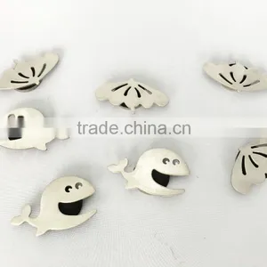 Fish Shape Stainless Steel 430 Table Cloth Clips thumbnail-2