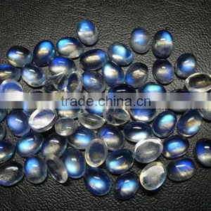 Natural Gemstone Type and Rainbow Moonstone Gemstone Material Cabchon Rainbow Moonstone thumbnail-2