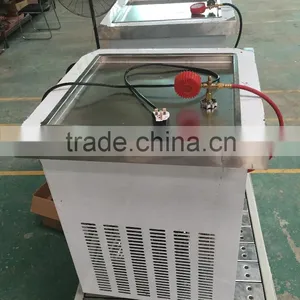 Stir Pan Fried Roll Ice Cream Machine/ Plat Pan Fried Ice Cream Machine / Full Stainless Steel Ice Eam Machine thumbnail-2