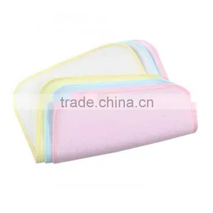 Pink Or Yellow Infant Waterproof Changing Pad Liner thumbnail-3
