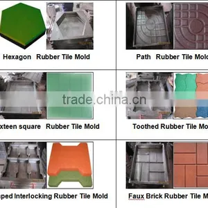 XLB-550*550*4 Rubber Floor Mat Making Machine / Rubber Flooring Tiles Vulcanizing Press thumbnail-2