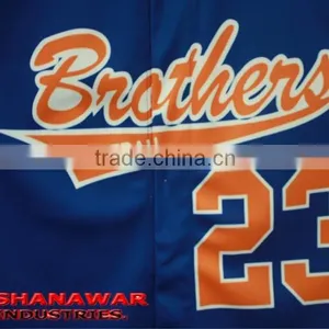 Custom Sublimation Baseball Jersey thumbnail-3