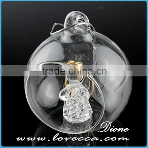 Custom Design Accepted+ALL Sizes 85 mm Glass Christmas Ball Ornament thumbnail-1