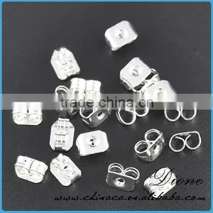 Silver Earring Bezel Settings Outside Diameter 10/12mm /14mm/18mm 20 Pair Each Size Stock Item thumbnail-3