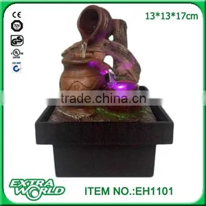 Small Pot Design Mini Fountain Battery Operated thumbnail-6