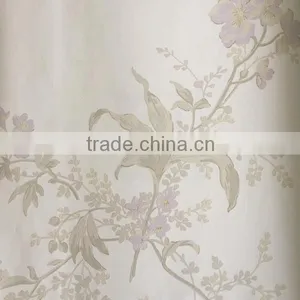 Non Woven Flower Design Wallpaper for Living Room thumbnail-1