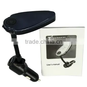Factory Supply! Wireless Bluetooth FM Transmitter Radio Adapter Handsfree Car Kit Car Mp3 Player thumbnail-5