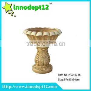 China Garden Decoration Factory, Large Concrete Flower Planter, Flower Pot thumbnail-1