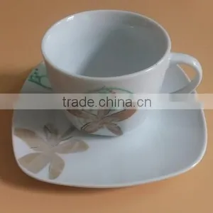 Elegance Porcelain Ceramic Square Dinner Sets Porcelain Tableware Dinnersets With Nice Flower Crockery Items Dinnerware Sets thumbnail-2