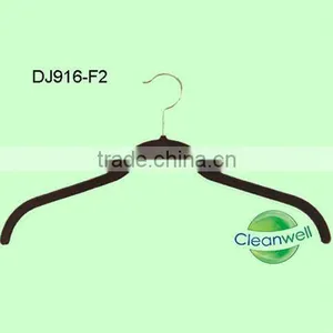 DJ916-F2 Flocked Hanger thumbnail-1