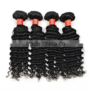 Express Virgin Brazilian Hair Natural Bundle Hair Deep Weave Human Hair Weave thumbnail-1