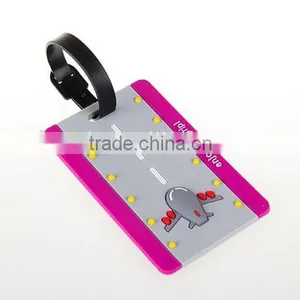 PVC Soft Plastic Luggage Tag thumbnail-5