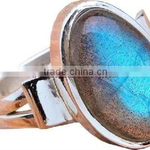 Reliable Green Amethyst Wholesale Indian Jewelry Ring 925 Sterling Silver Jewellery Manufacture Rings thumbnail-1
