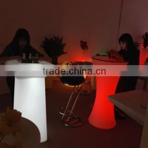 Color Change Cocktail Plastic Bar Table thumbnail-4