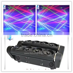 2016 New Arrival Moving Head 10w 8 Eyes Rgb Spider Laser Moving Head thumbnail-1