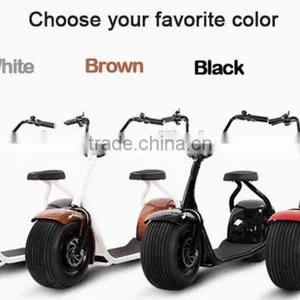 2016 Fashion Harley Electric Citycoco With Big Motorcycle Wheel thumbnail-2